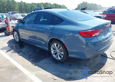 2015 Chrysler 200 S z USA, uszkodzony, nr VIN 1C3CCCBB4FN670400